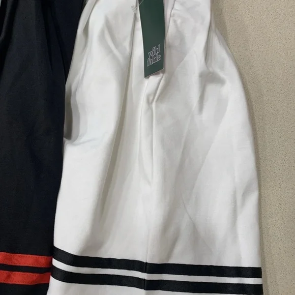 Wild Fable women’s lot of 2 skirts black and white pleated. XS - Picture 3 of 9